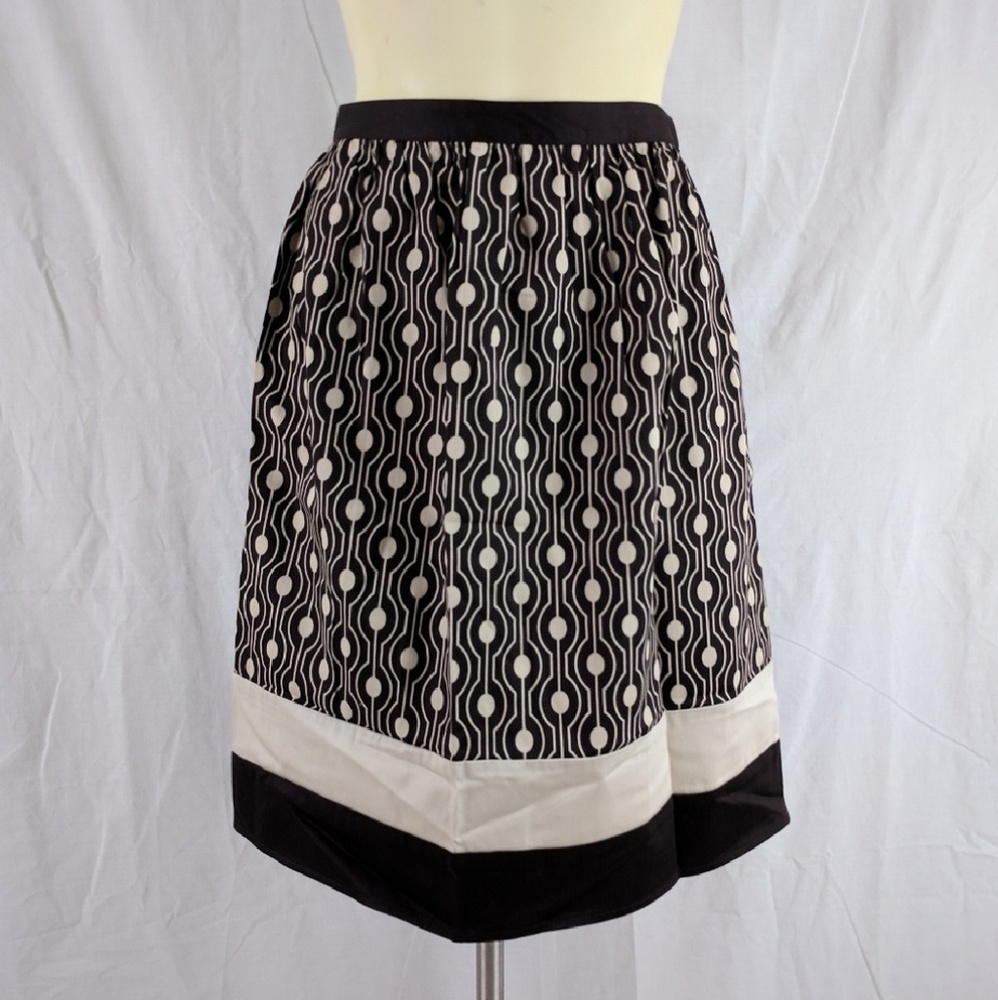 🌸SALE🌸 NWT Talbots Flare Skirt Brown Polka dots